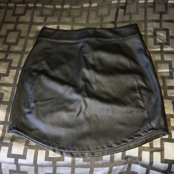 Charlotte Russe Dresses & Skirts - Faux leather skirt